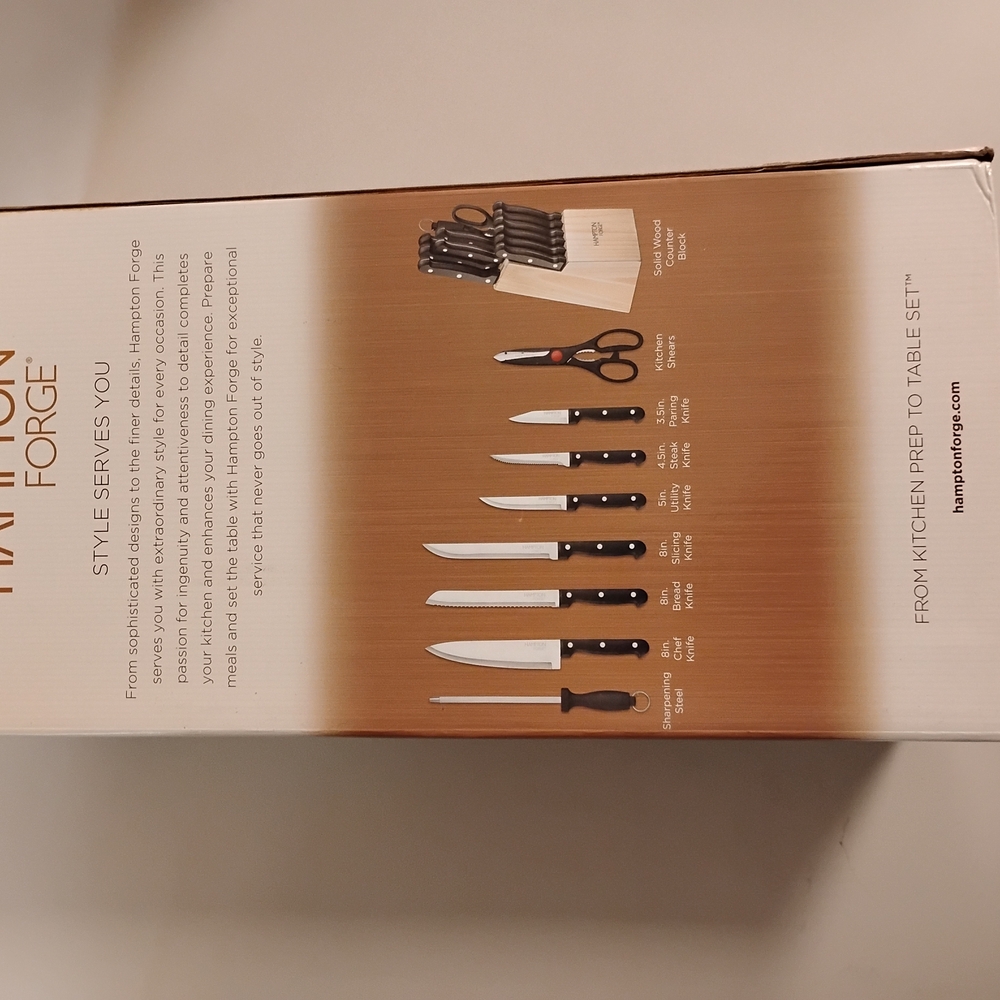 Knife Set - Black